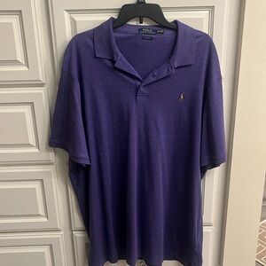 Purple Ralph Lauren Polo XXL Classic Fit Shirt